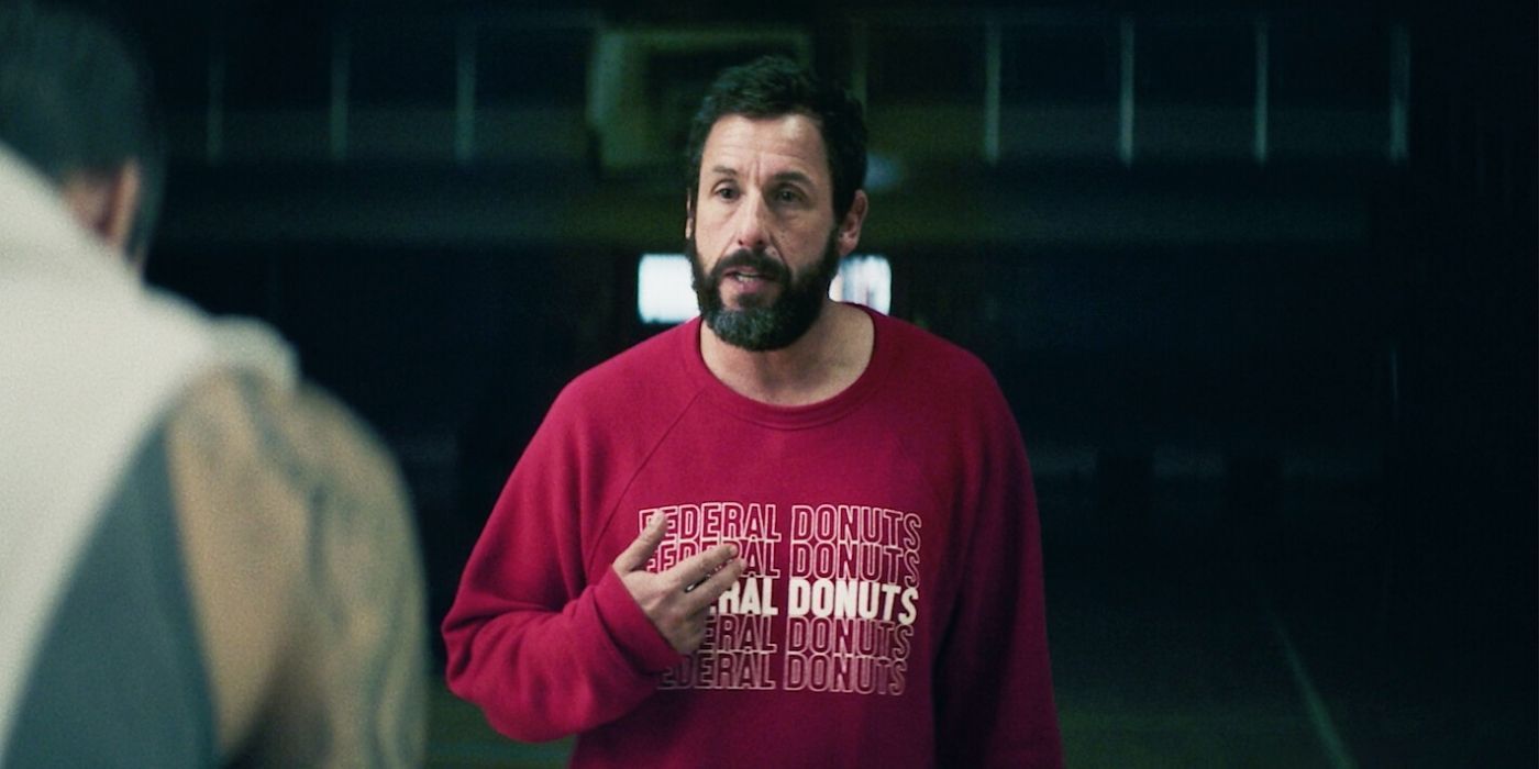 Adam Sandler gives inspirational speech at Hustle