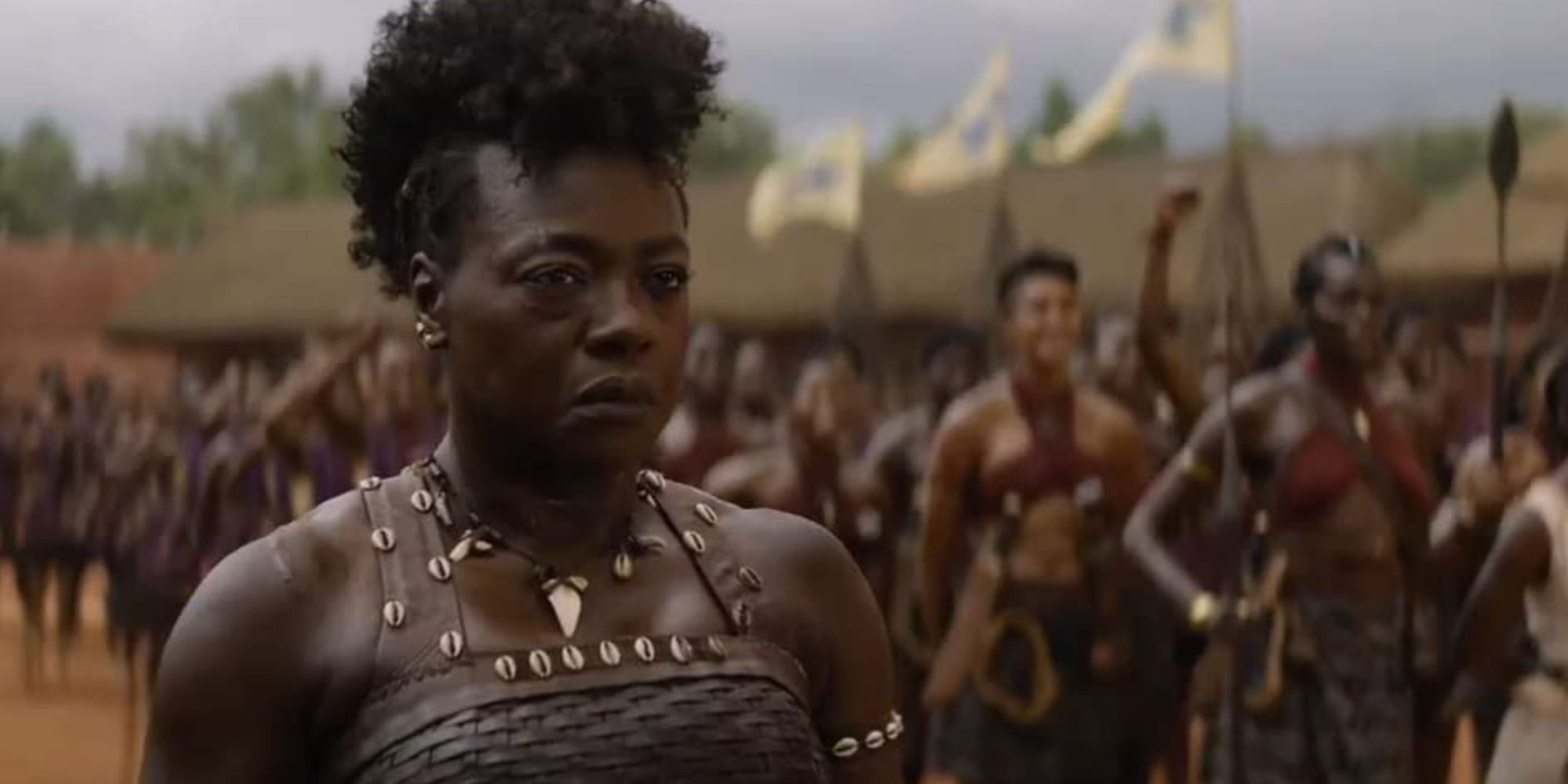 Viola Davis getting ready for the fight