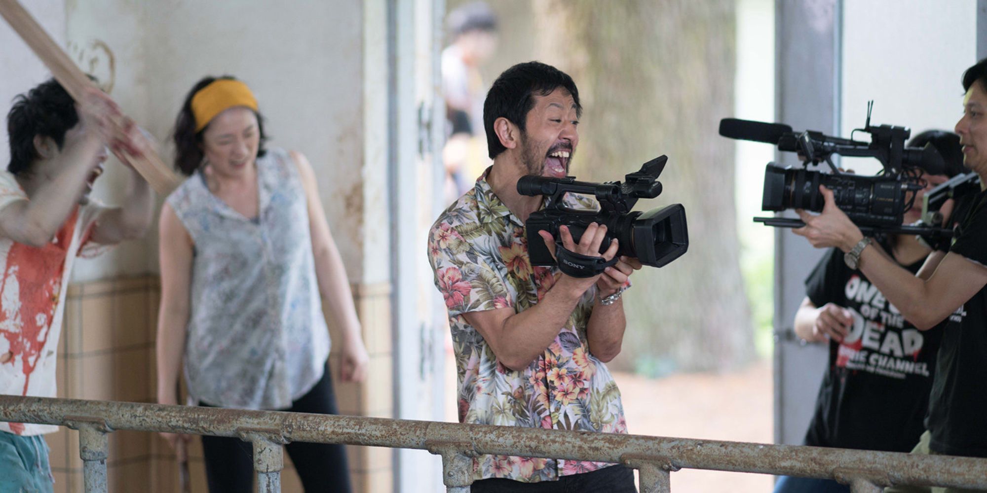 Crew shot in One Cut of the Dead