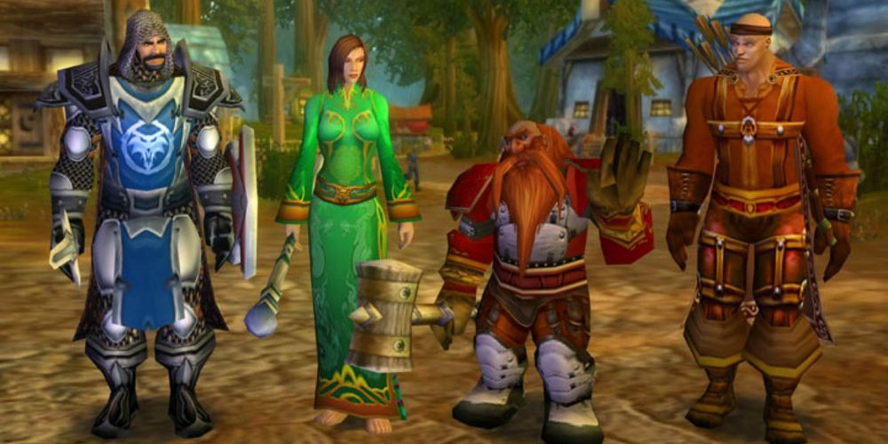 The Four Main Characters of South Park Make Love Not Warcraft