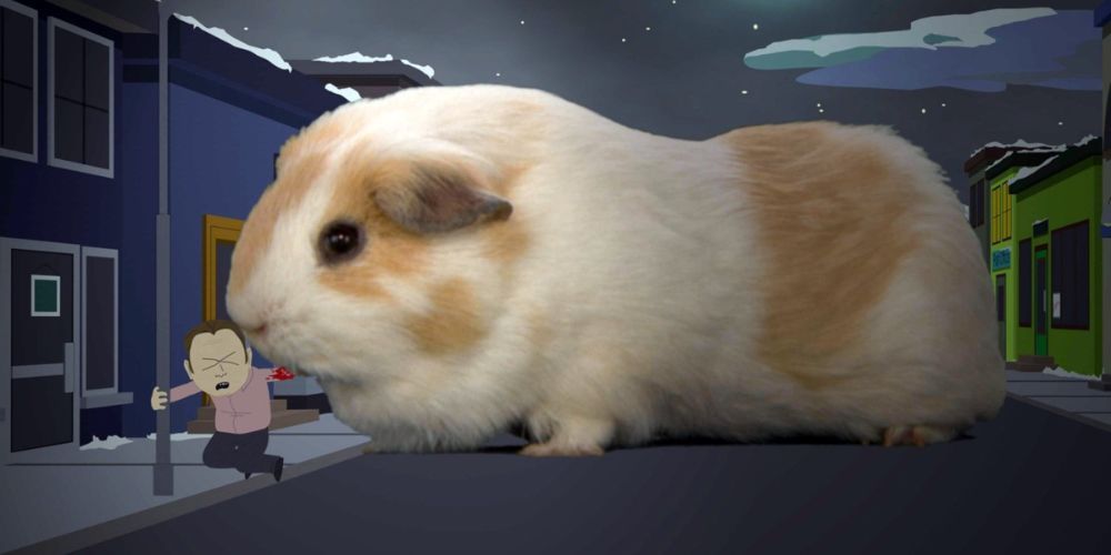 Giant hamster in the South Park episode of Pandemic: The Startling