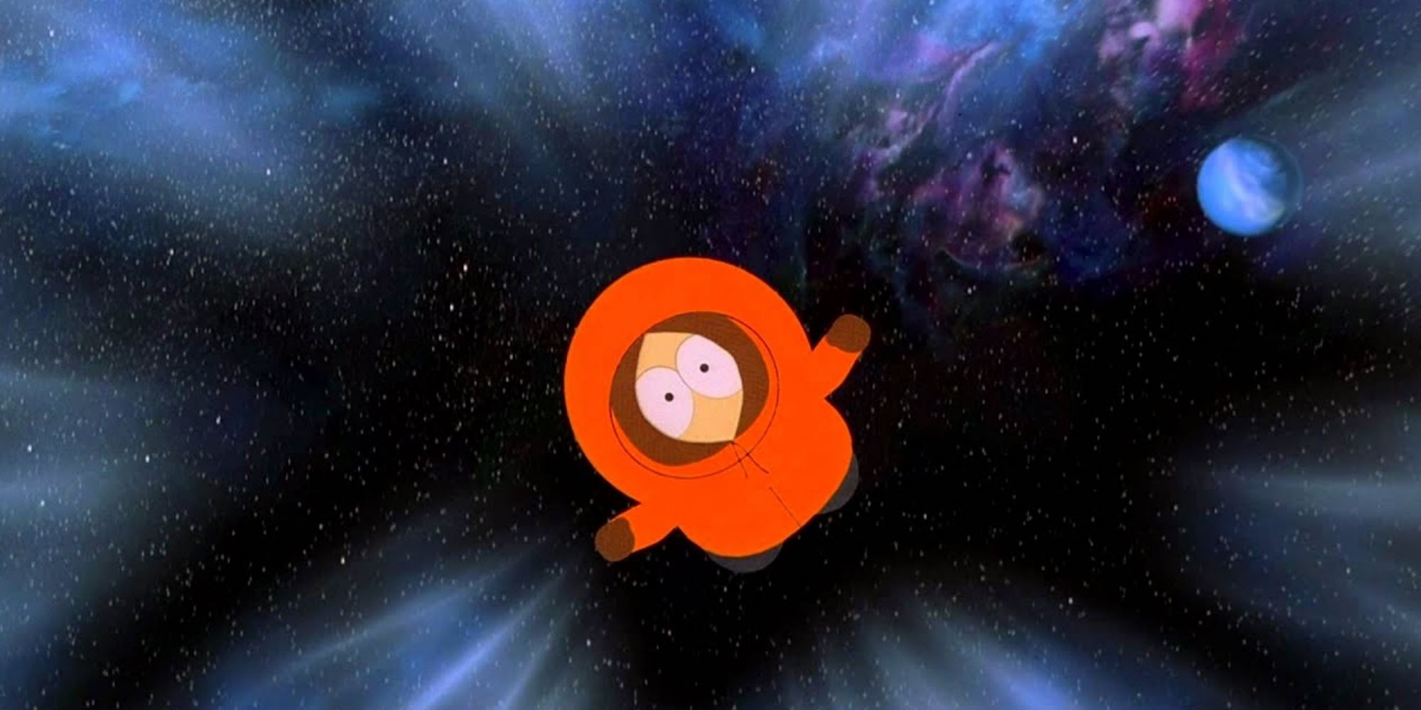 Kenny Goes to Heaven in South Park: Bigger, Longer & Uncut