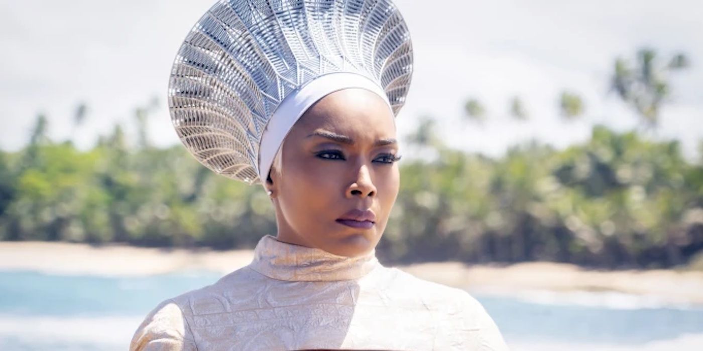 Angela Bassett as Queen Ramonda in Black Panther - Wakanda Forever