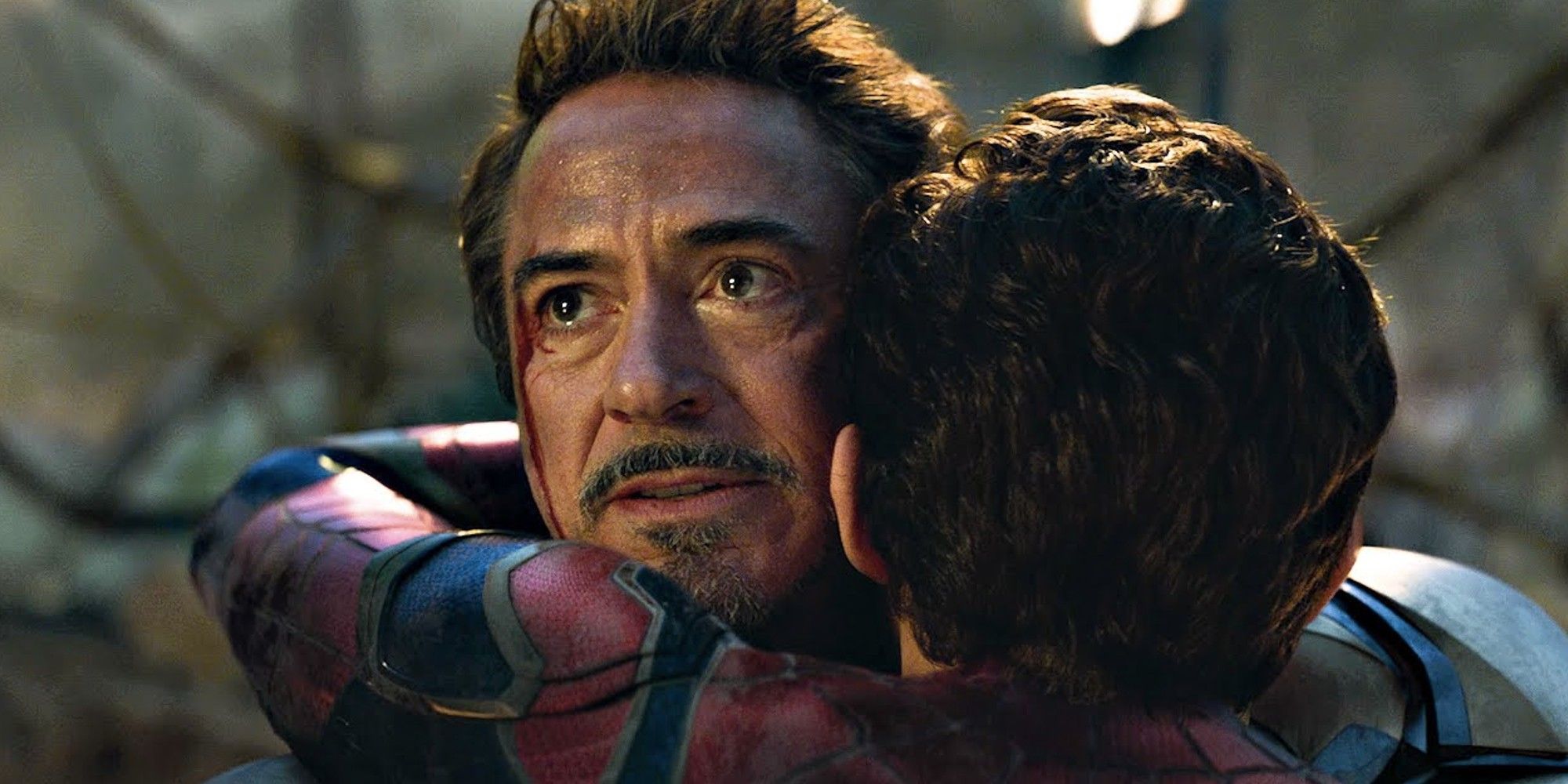 Robert Downey Jr as Tony Stark in Avengers: Infinity War