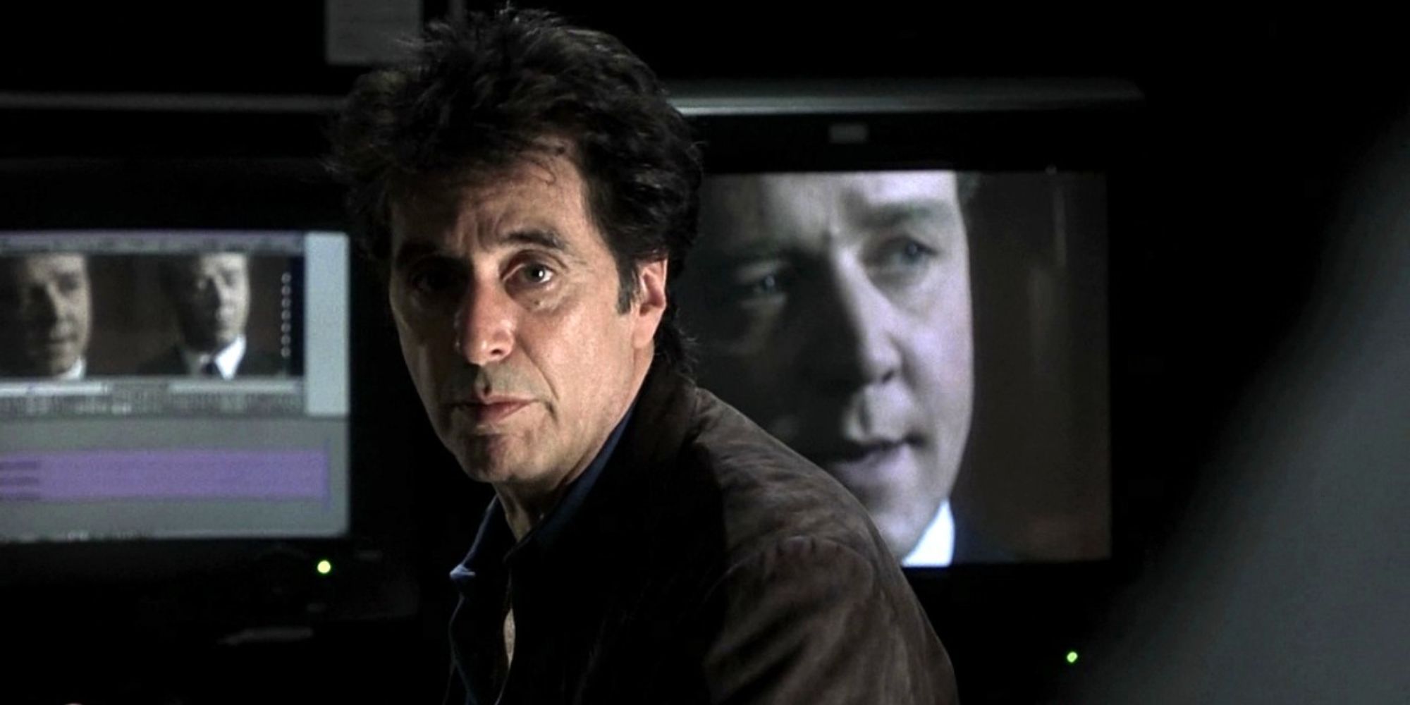 Al Pacino and Russell Crowe in The Insider