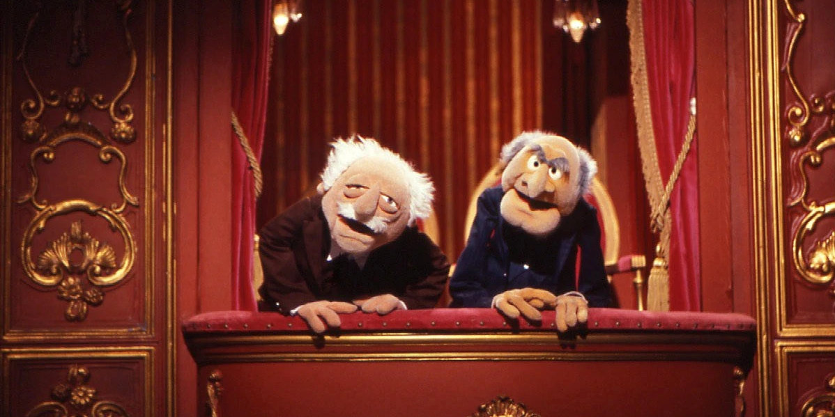Waldorf and Statler on dolls