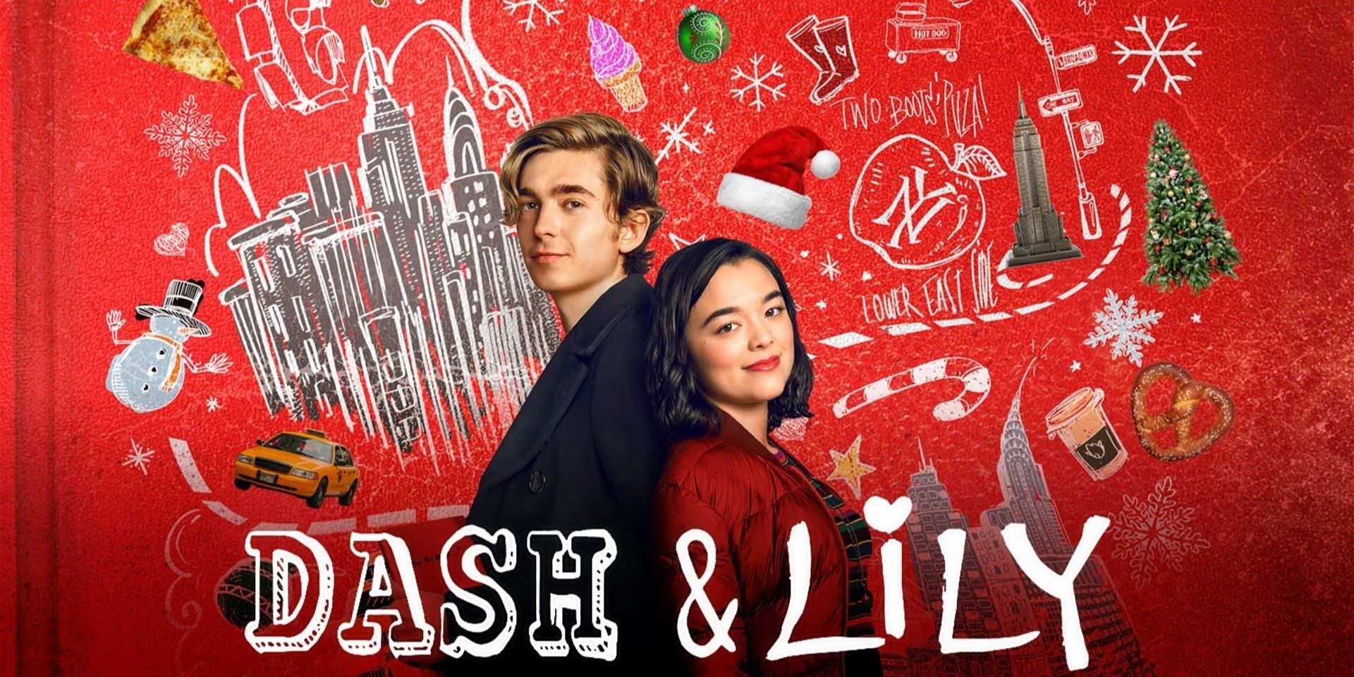 dash and lily-netflix poster austin abrams midori francis