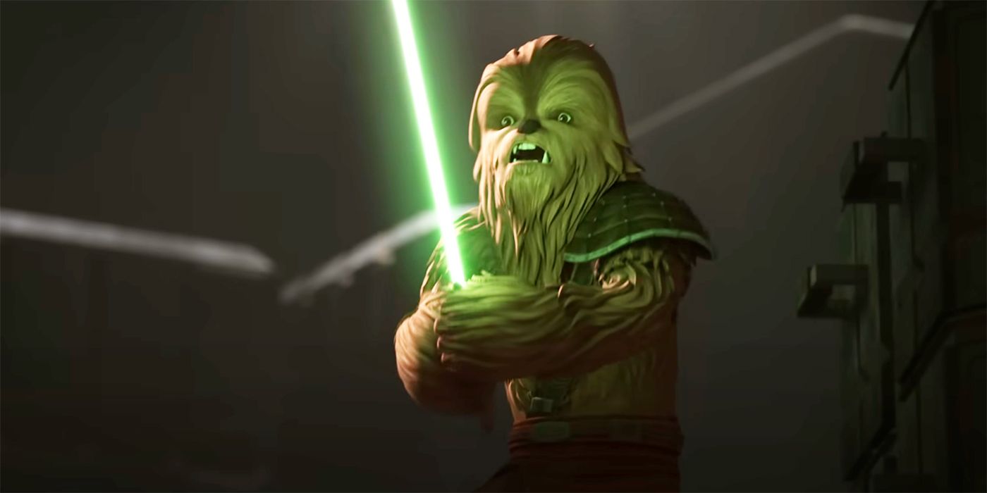 Wookiee Jedi Gungi in The Bad Batch season 2 trailer