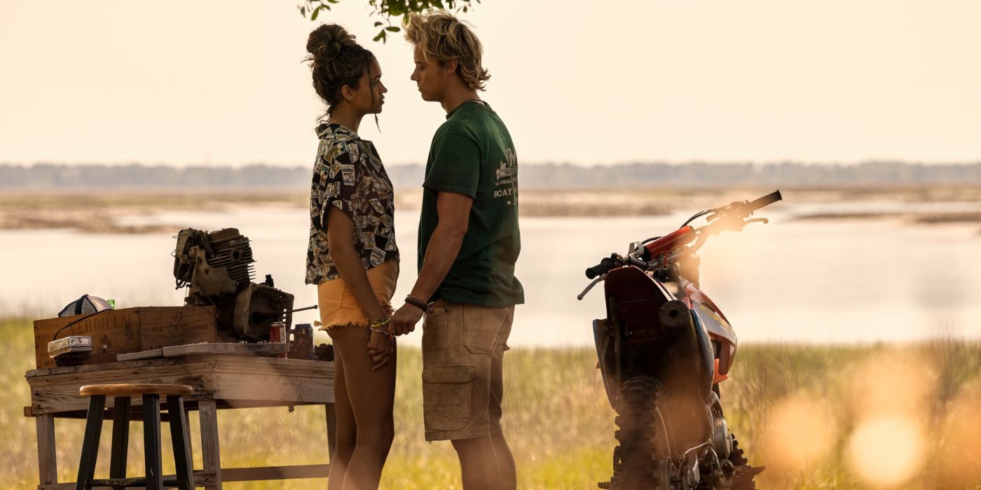 Madison Bailey and Rudy Pankow in Outer Banks Season 3