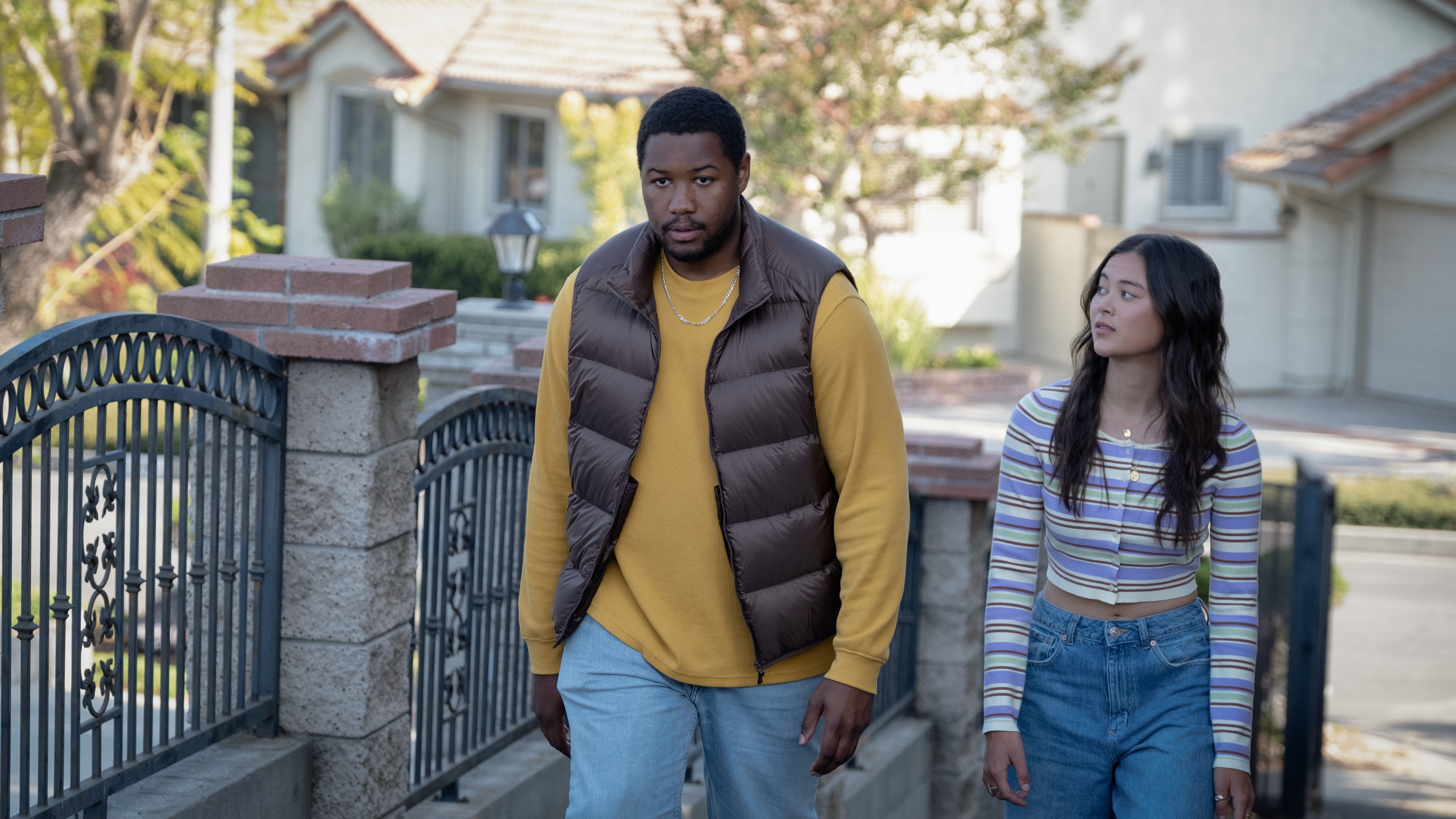 Luke Tenney as Sean and Lukita Maxwell in season 1, episode 5 of Shrink.
