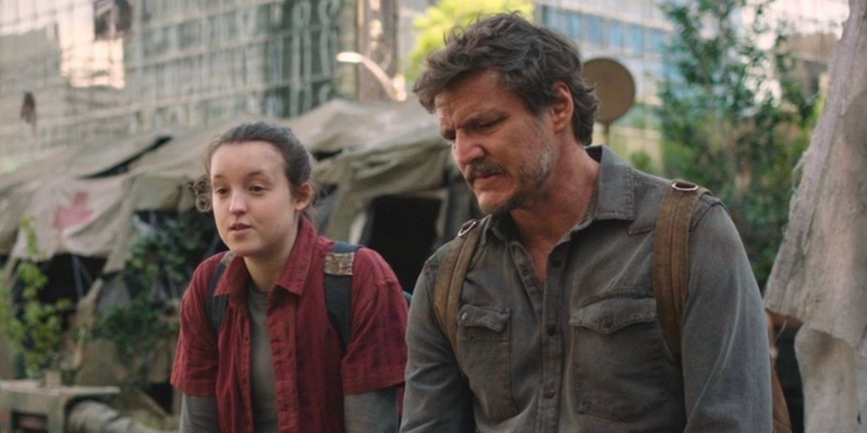 Joel and Ellie at The Last of Us season 1 finale