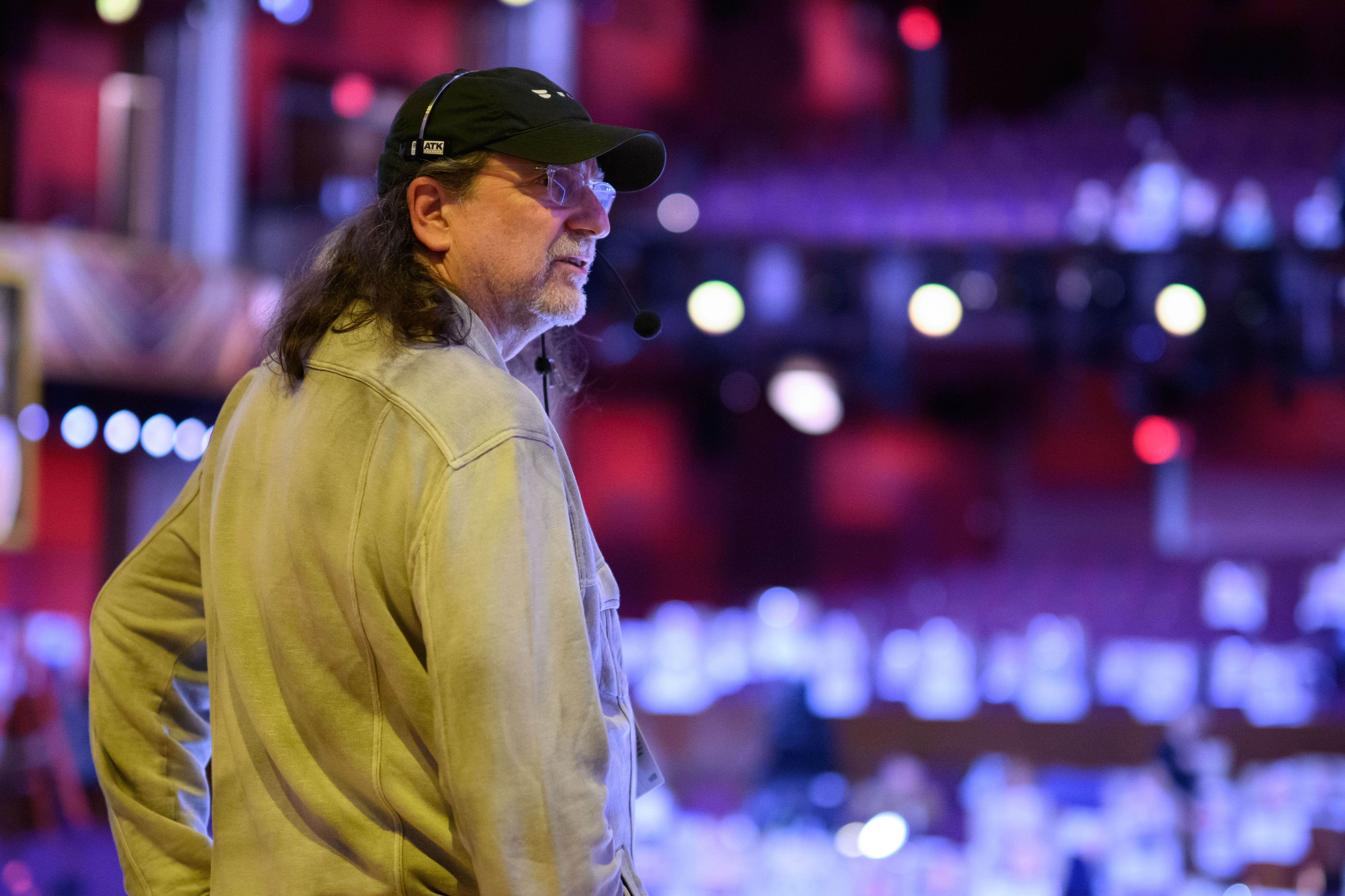 Technical team at the Oscars rehearsals