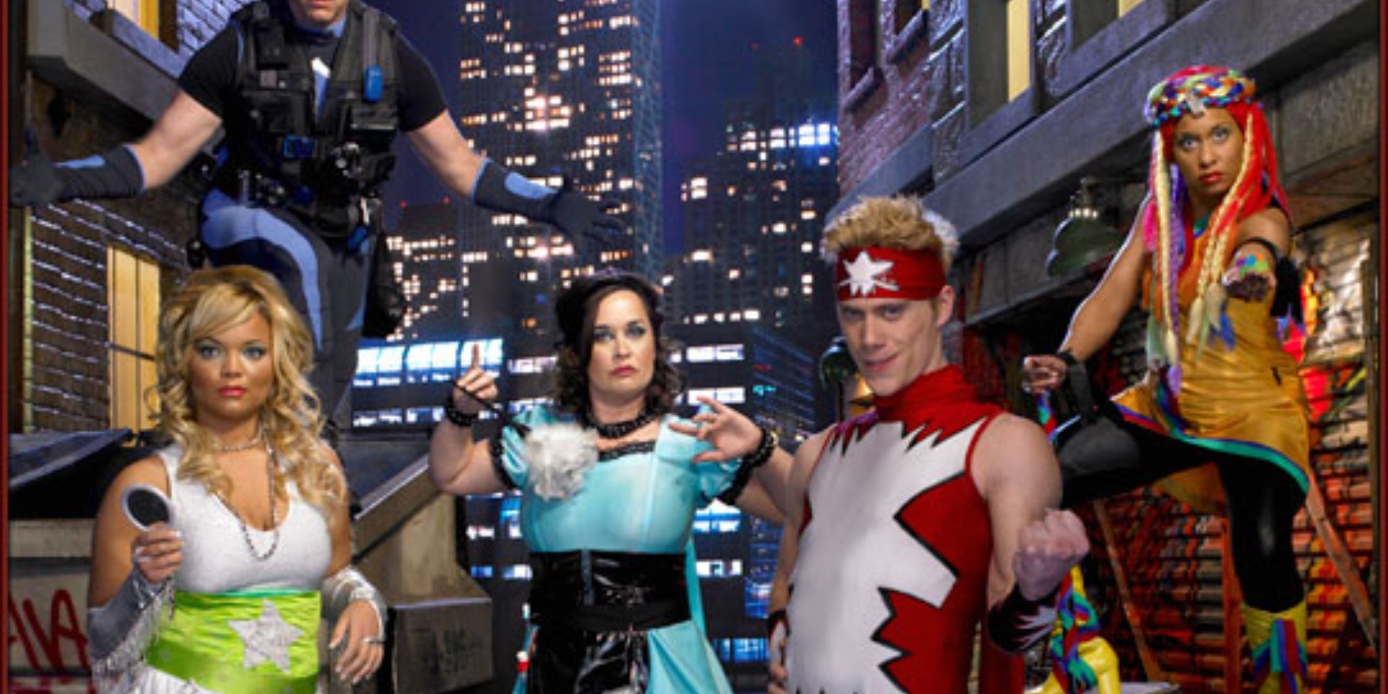 Various superhero members