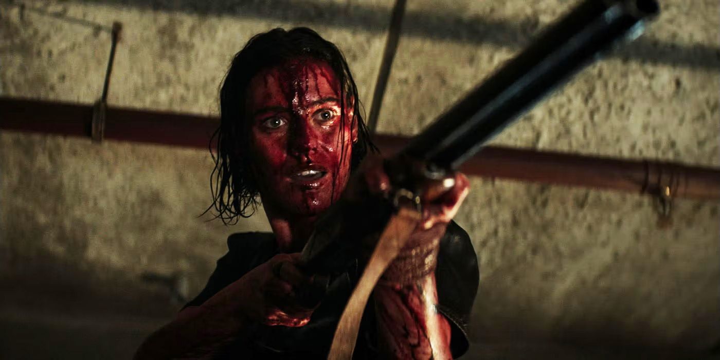 Lily Sullivan as Beth in Evil Dead: Uprising
