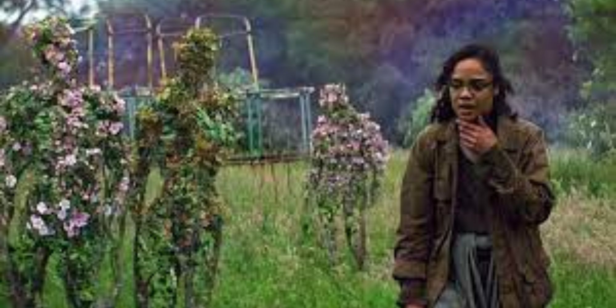 Gina Rodriguez as Anya Thorensen in Annihilation, 2018