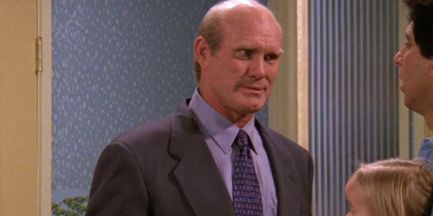 Terry Bradshaw talking to Ray Romano in Everybody Loves Raymond.