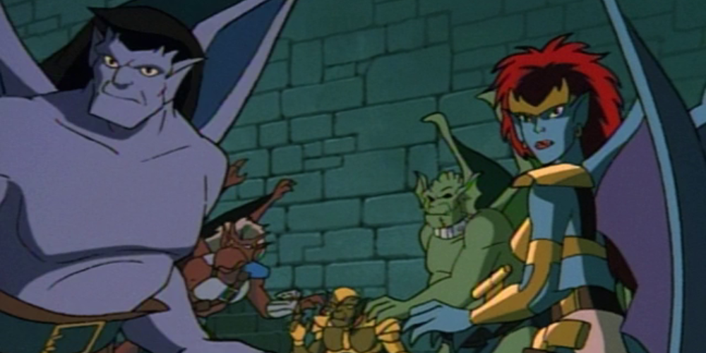 Goliath with future versions of Brooklyn, Lexington, Broadway and Demona