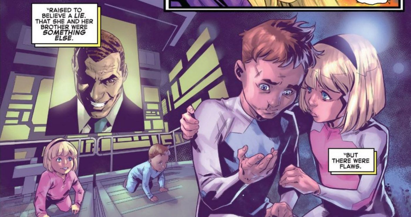 Norman Osborn's twins in Sins Past Spider-Man Marvel Comics