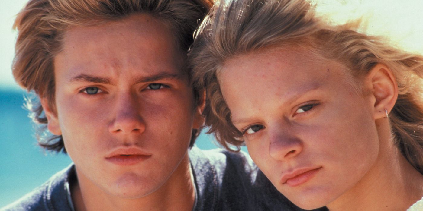 River Phoenix and Martha Plimpton in Running Empty (1988)