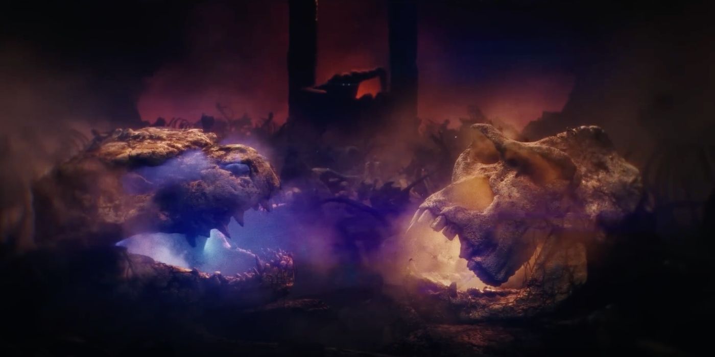 Skulls in Godzilla x Kong: New Empire