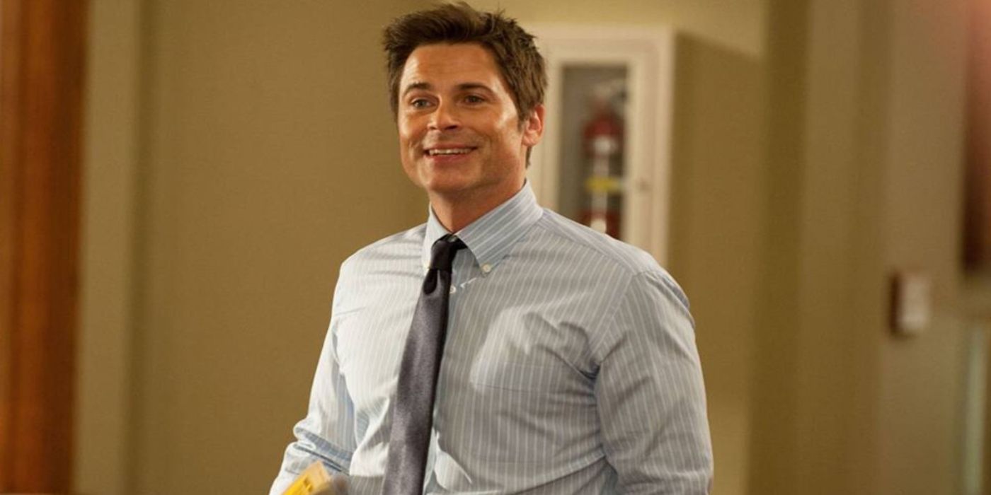 Rob Lowe as Chris Trager from Parks and Recreation